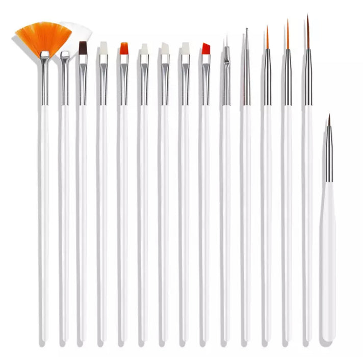 Decoratie  kwasten , bakkwast set ,15stuks