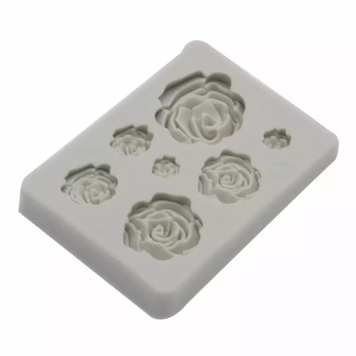 Silicone mold rose (7)