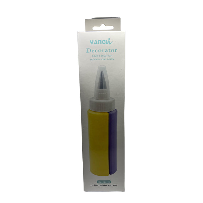 Decoratie spuit pen , taartversiering pen double