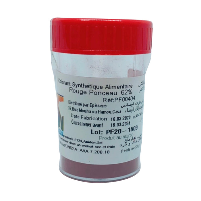 Poeder Kleurstof Rood   (30g)