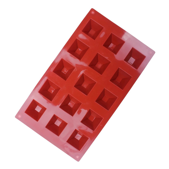 Siliconen Bakvorm Piramide mini -15