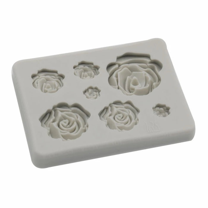Silicone mold rose (7)