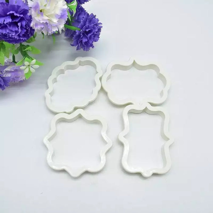 Koekjes uitsteker set Frames ,4 stuks