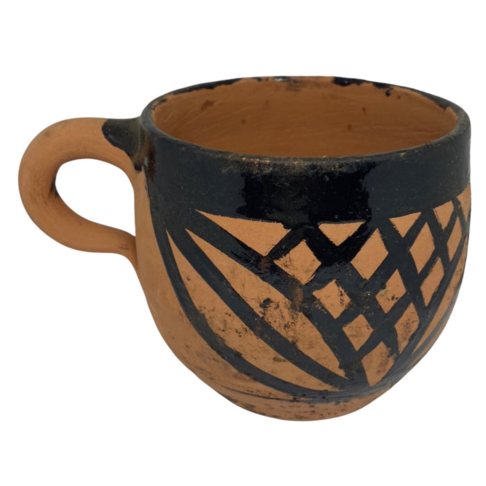 Marokkaanse drinkbeker, aardewerk
