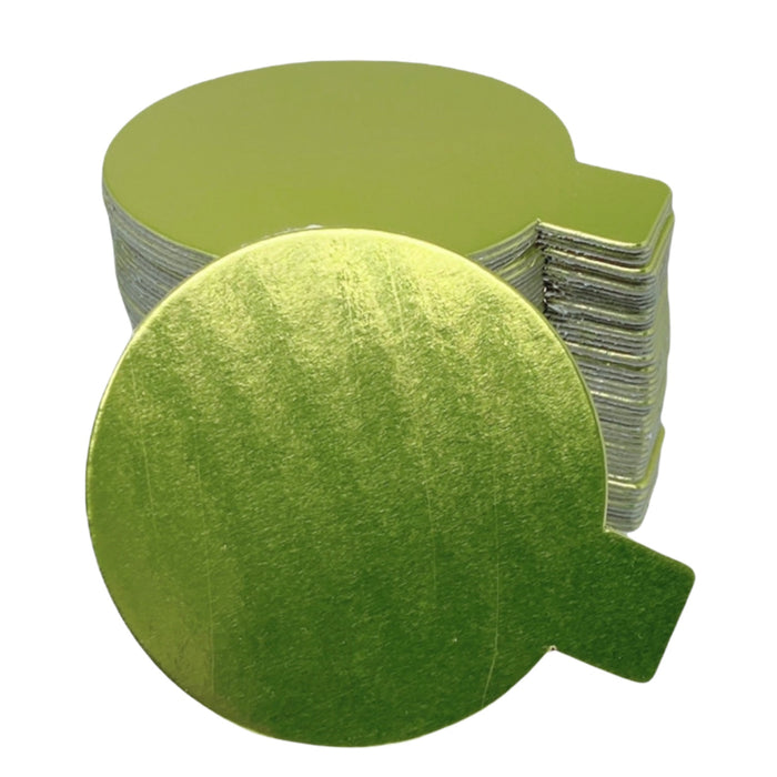 Cake, taart onderzetters mini Ø4cm (50 stuks)