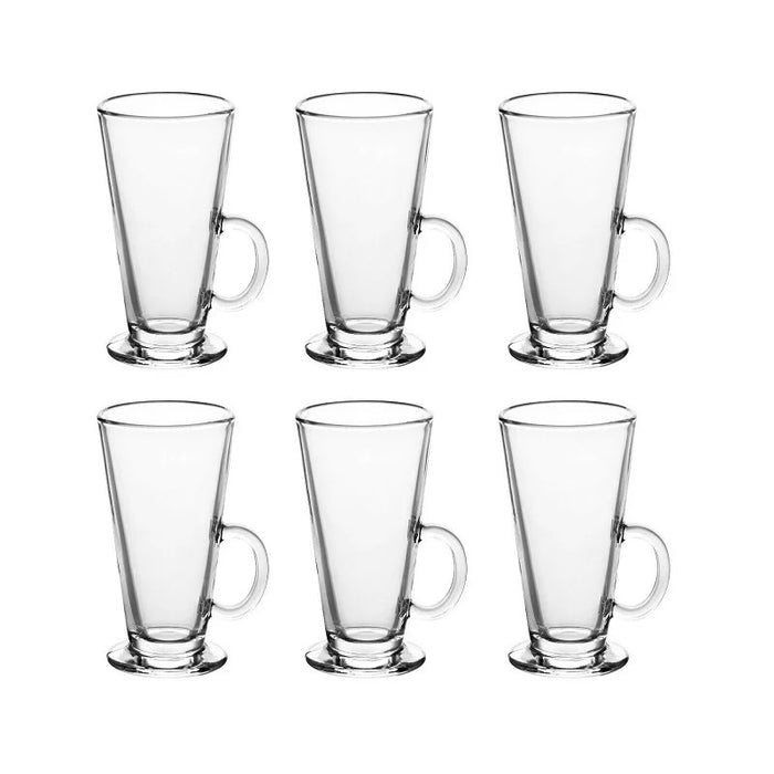 Latte Macchiato Glazen, Irish, Cappuccino glazen (6stuks)