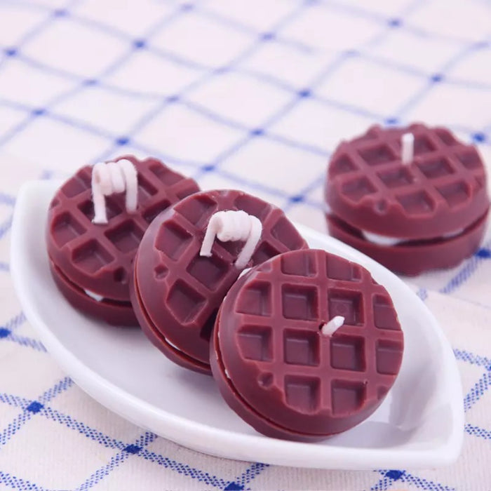 siliconen mini wafelvorm rond