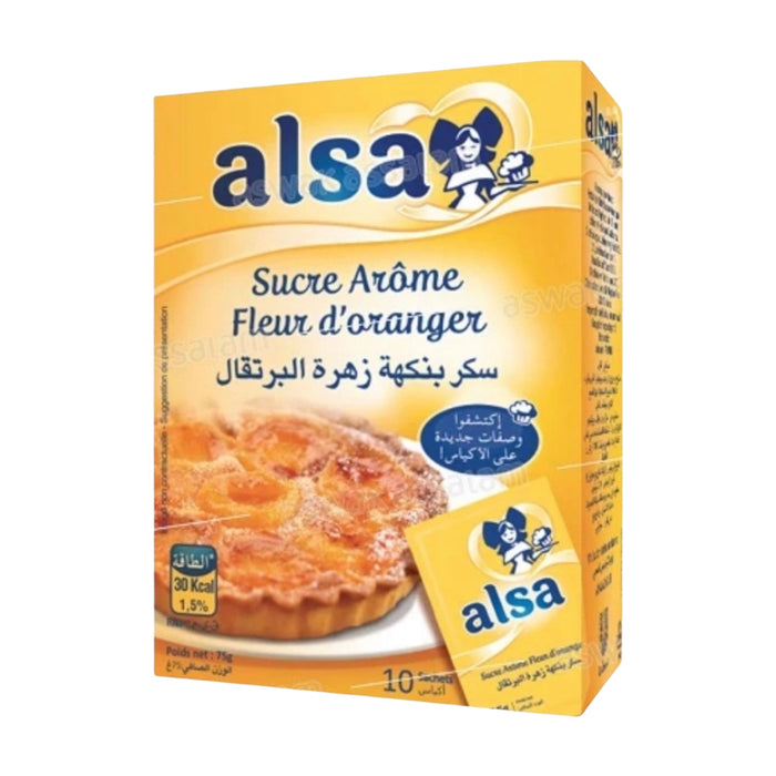 alsa baksuiker met sinaasappel bloemen smaak (75g)