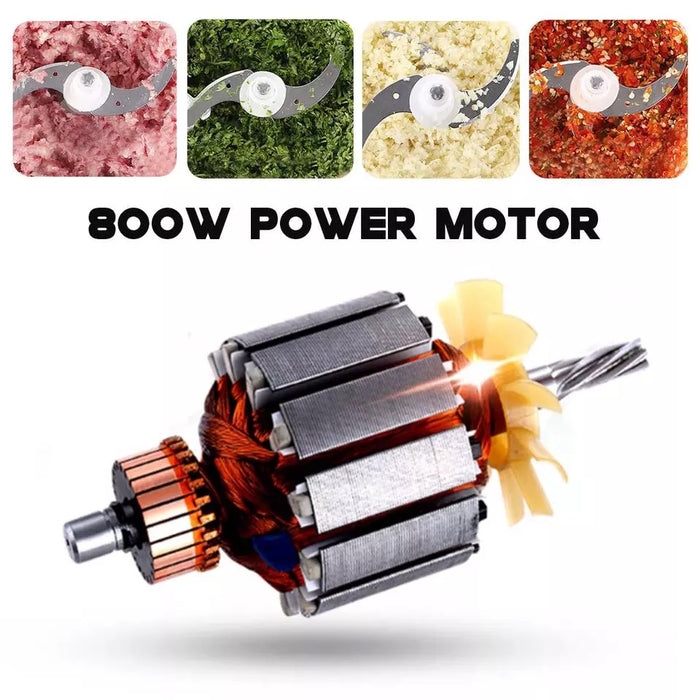 elektrische chopper inox beker /1,2L  (350W)