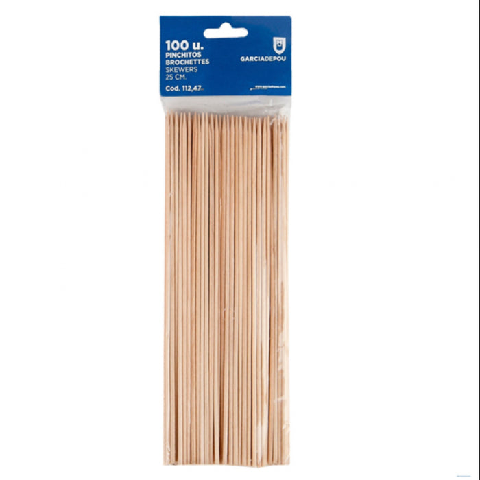 Bamboe, sate prikkers ,(100stuks)