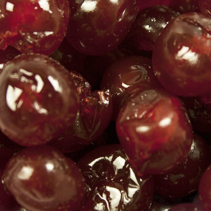 Geconfijte kersen ,Bigarreaux Rood , (100g)