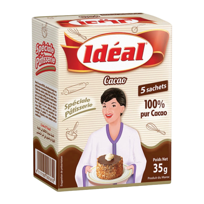Ideal cacao, cacaopoeder (35g)