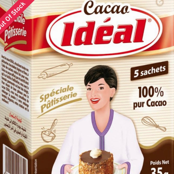 Ideal cacao, cacaopoeder (35g)
