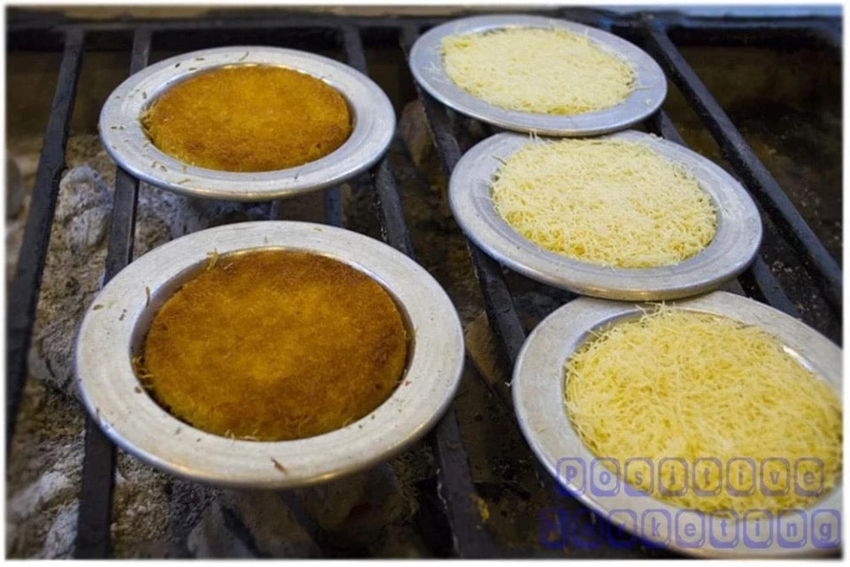 Kunafa ,kunefe schaal  aluminium, kunefe Bord ,kunefe schaaltjes,