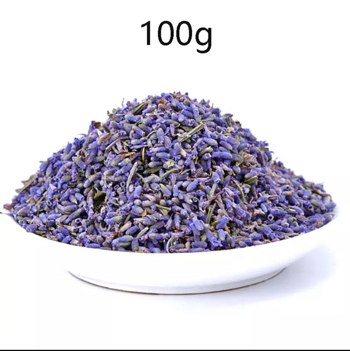 lavendel - gedroogde lavendelbloemetjes - 100g