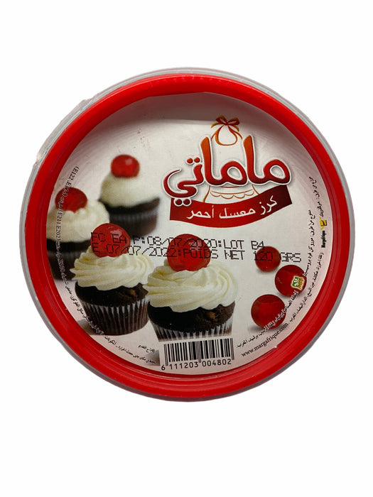 Geconfijte kersen ,Bigarreaux Rood , (100g)