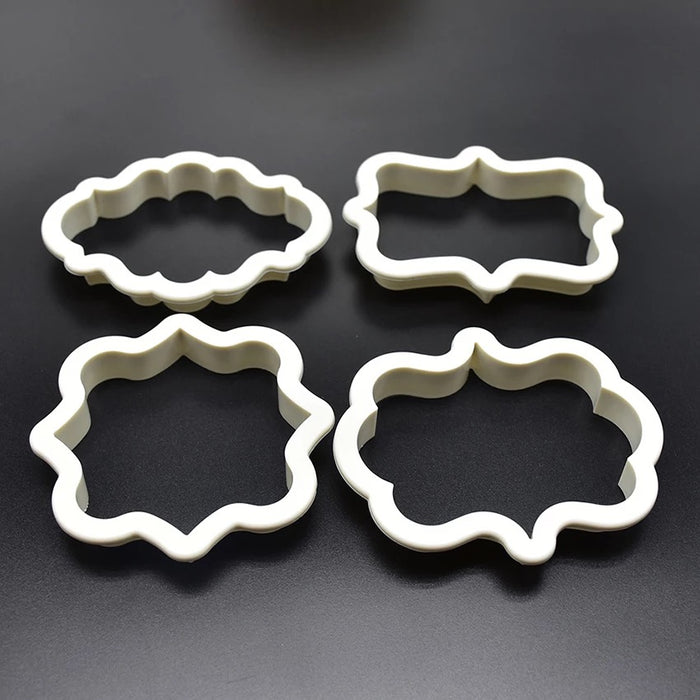 Koekjes uitsteker set Frames ,4 stuks