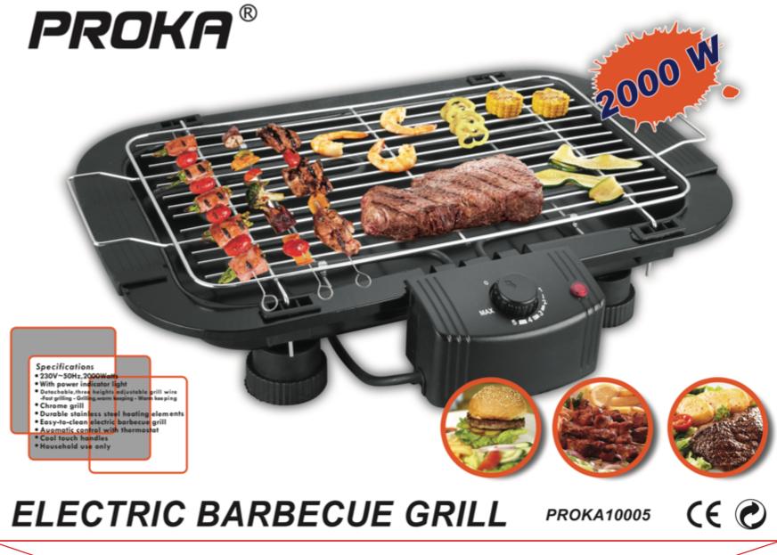 Electric Barbecue Grill , BBQ