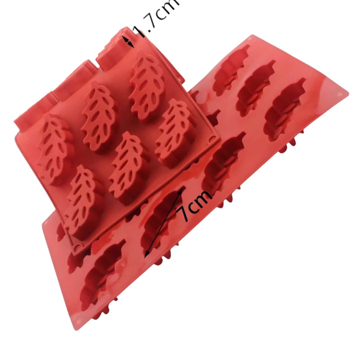 Siliconen blaadjes vorm -12
