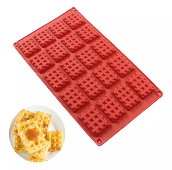siliconen mini wafelvorm -20