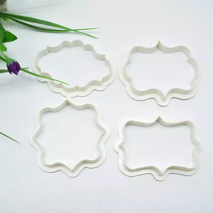 Koekjes uitsteker set Frames ,4 stuks