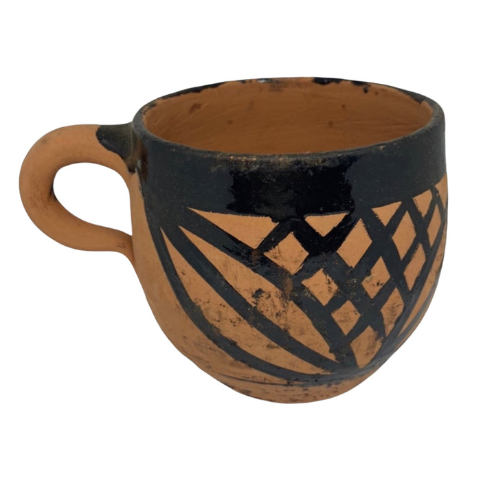 Marokkaanse drinkbeker, aardewerk