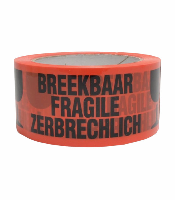 Plakband Breekbaar, Fragile,Tape  (1stuk)