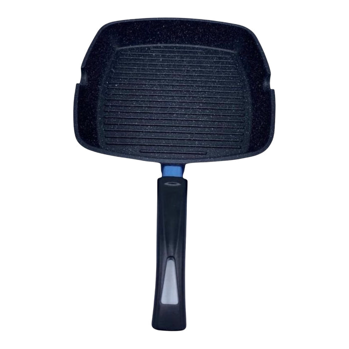 Grillpan vierkant ,inductie en Gas - (28cm)