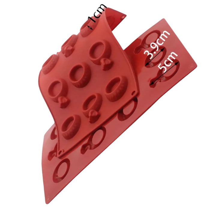Siliconen ringetjes vorm - 12