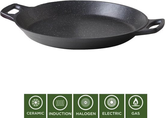 Paella pan, msemen pan, Ø 32 cm