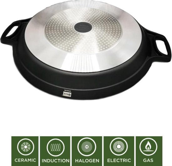 Paella pan, msemen pan, Ø 32 cm
