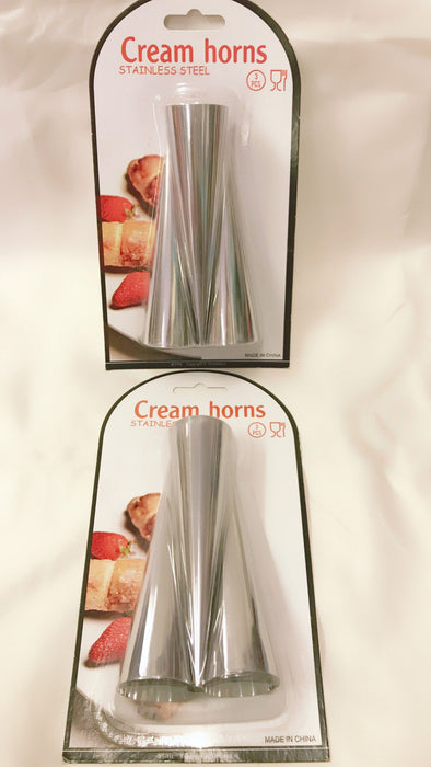 Cream hoorntjes mini 3pcs