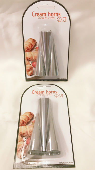 Cream hoorntjes mini 3pcs