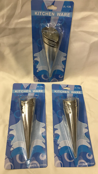 cream hoorntjes, cones